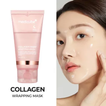 Medicube – Collagen Night Wrapping Peel Off Mask – Firming Night Mask – 75ml b